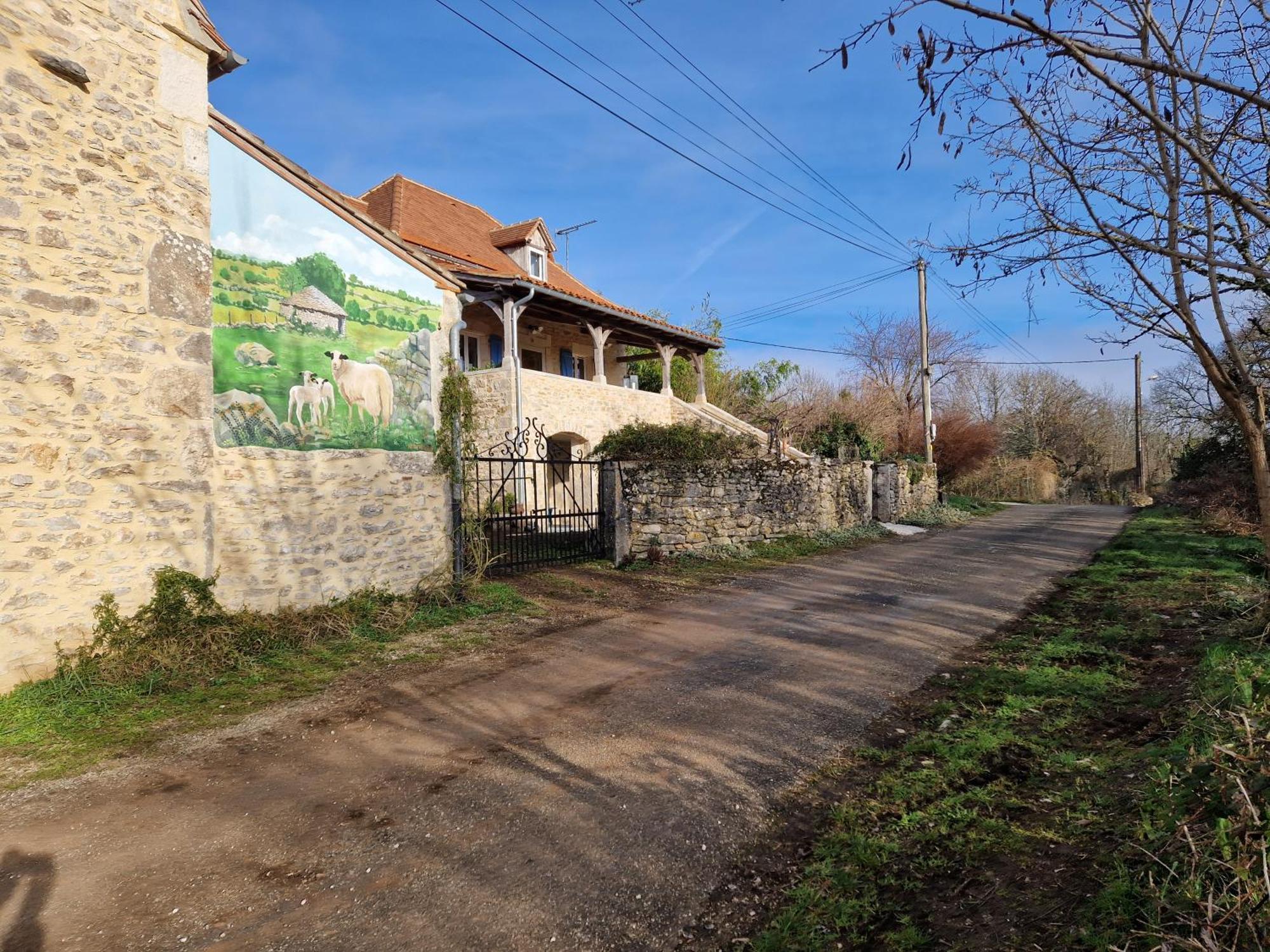 Maison Quercynoise En Pierre Concots Esterno foto