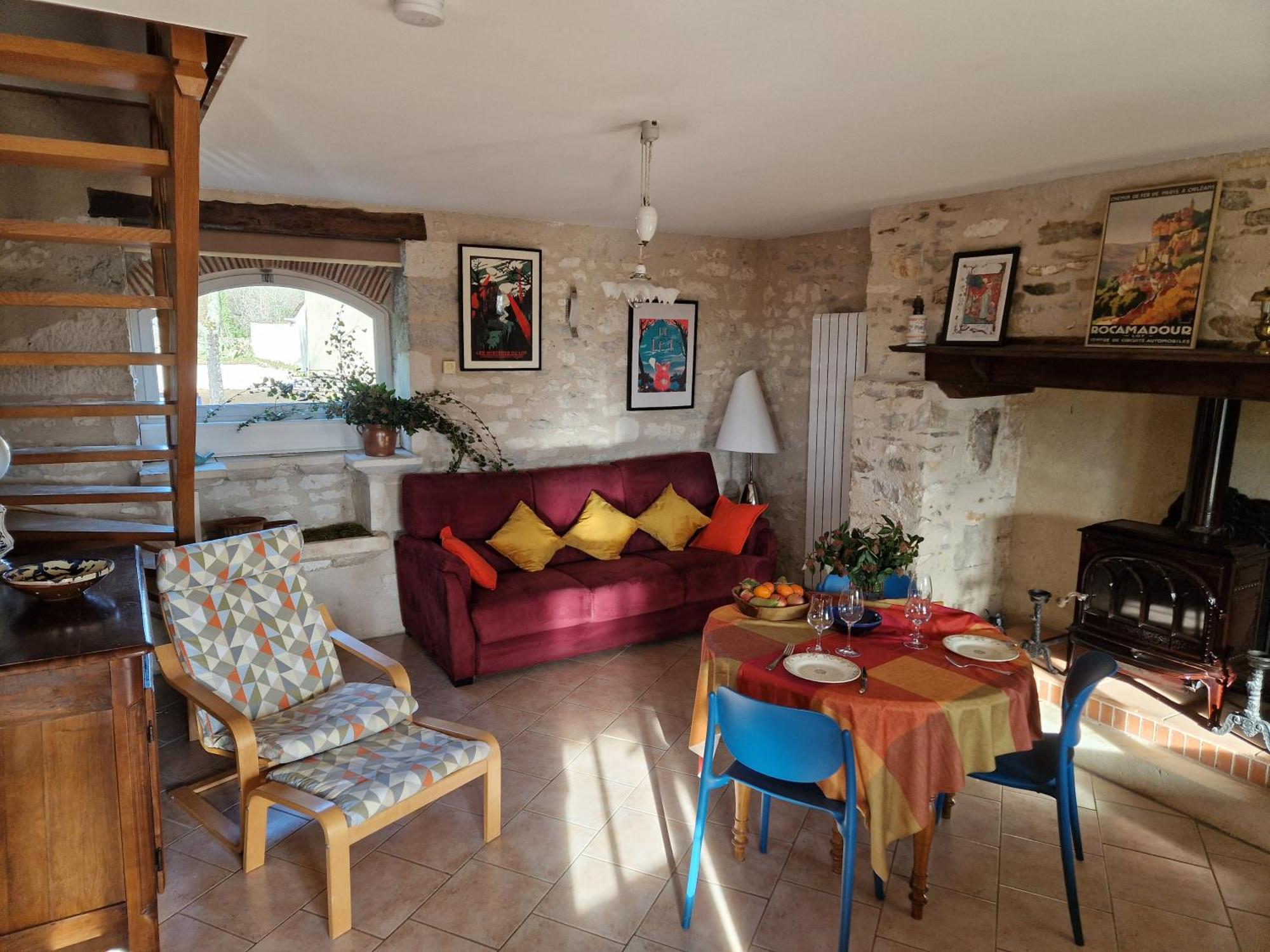 Maison Quercynoise En Pierre Concots Esterno foto